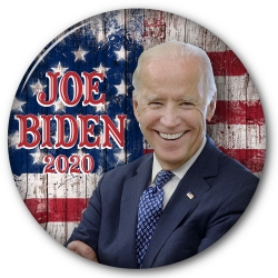 Joe Biden 2020 3" campaign button B